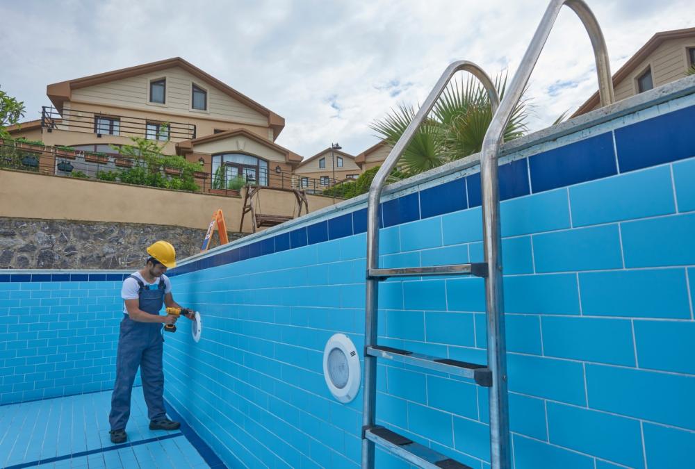 Rénovation piscine près de Tiercé